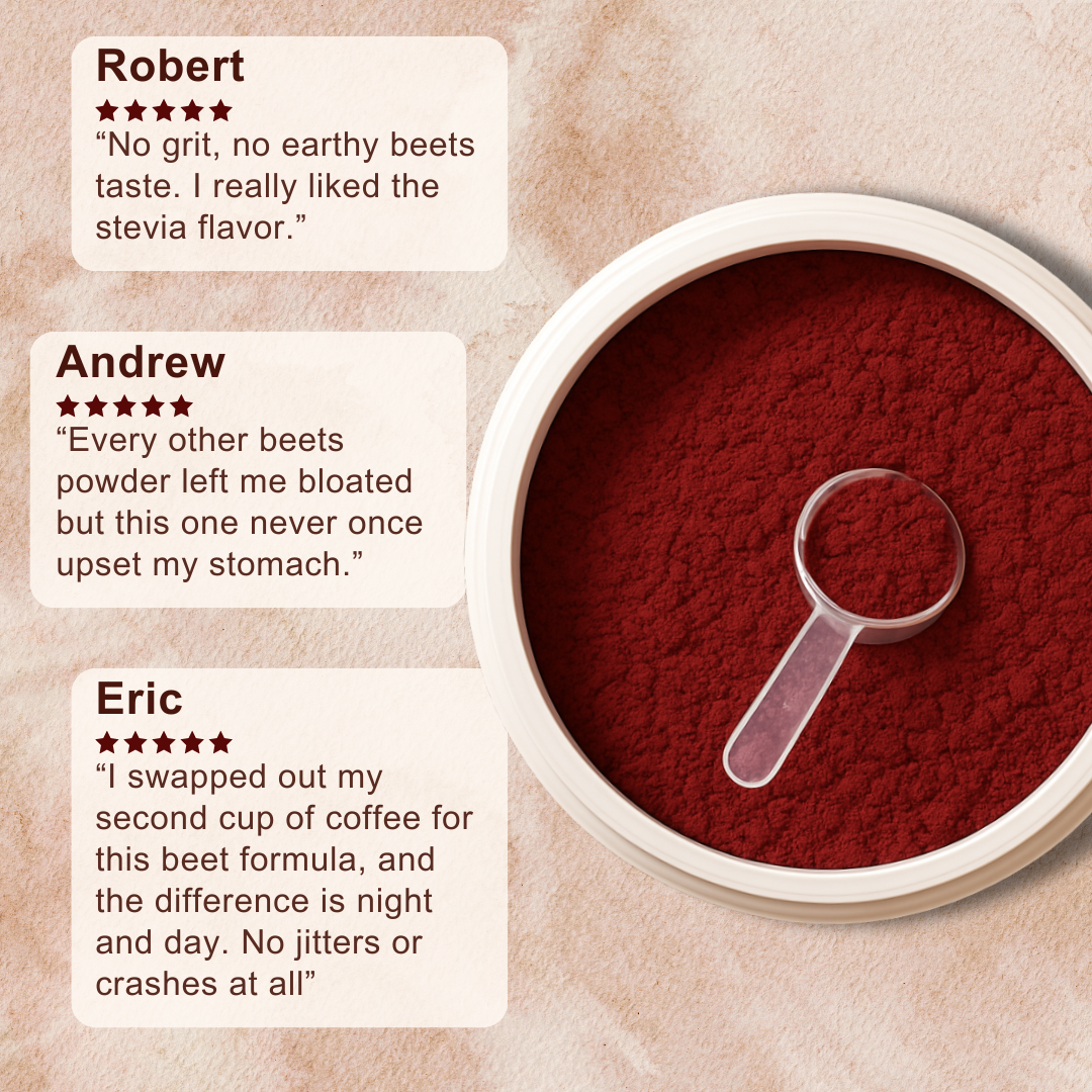 Stimulant-Free Beetroot Powder to Support Stamina, Faster Recovery, and Mental Sharpness